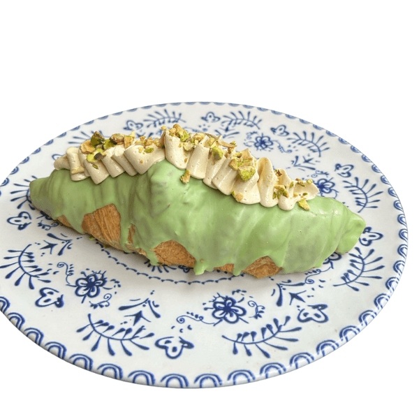 CROISSANT CON CREMA DE PISTACHO