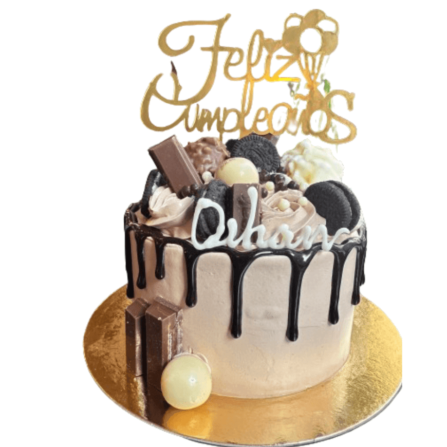 TARTA CUMPLEAÑOS CHOCOLATE