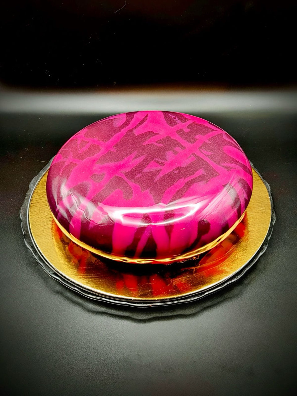 TARTA MOUSSE CAKE TIGRE ROSA