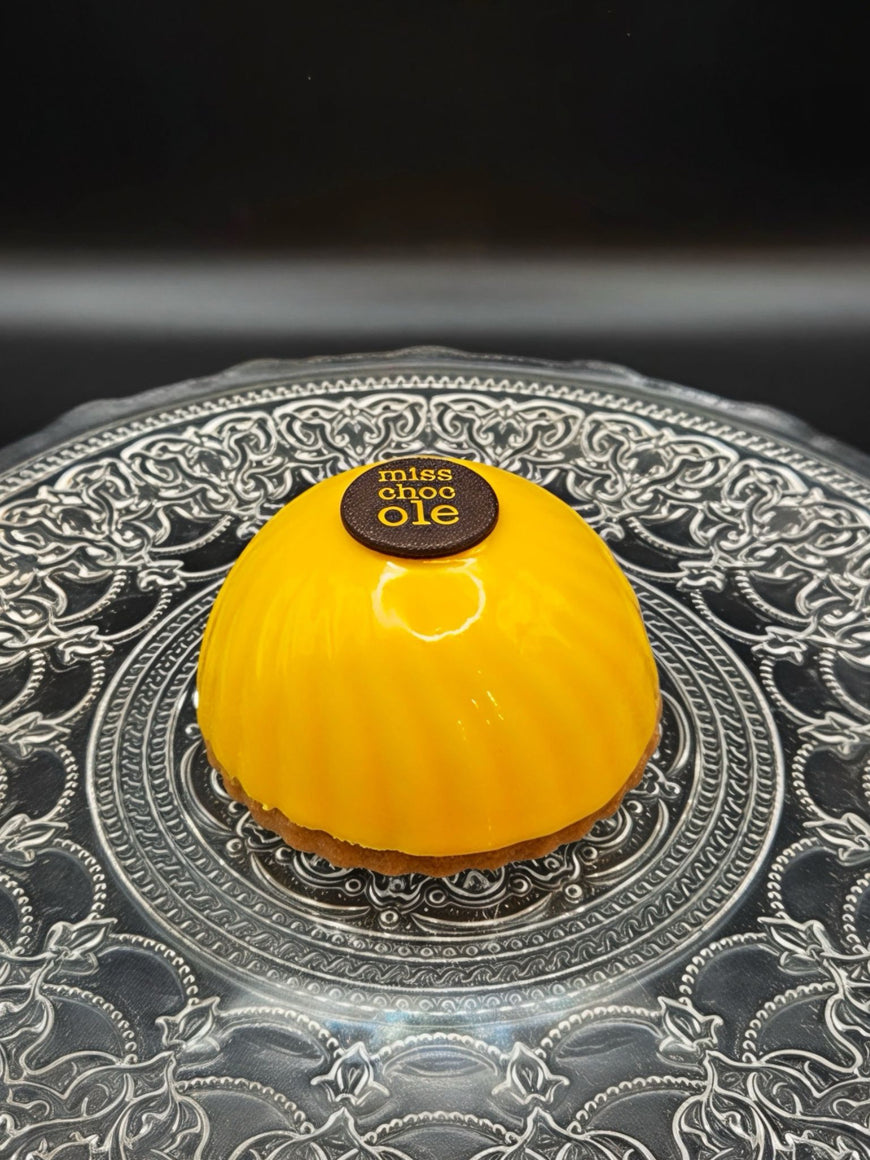 POSTRE DE MOUSSE CON MANGO Y COCO