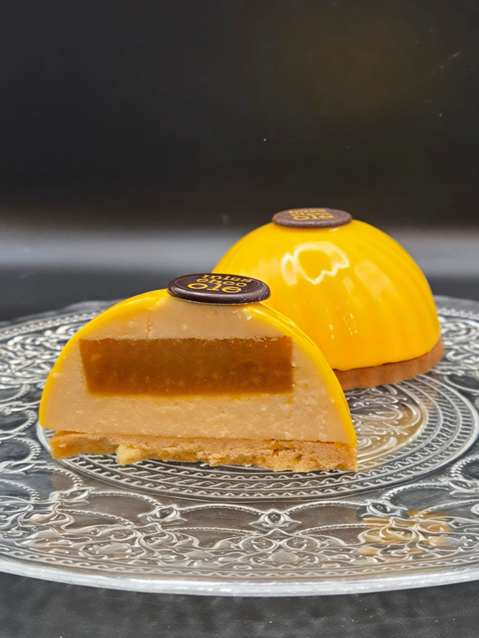 POSTRE DE MOUSSE CON MANGO Y COCO