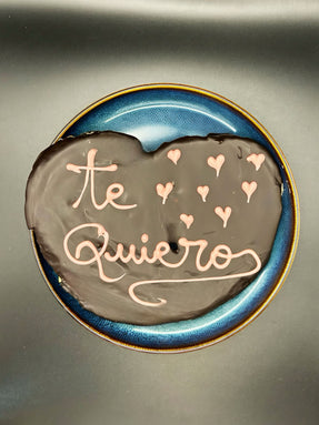 PALMERA "TE QUIERO" CHOCO NEGRO