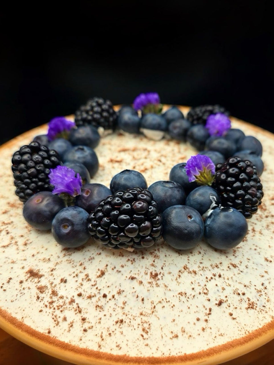 TARTA DE QUESO CREMA CON FRUTOS DEL BOSQUE