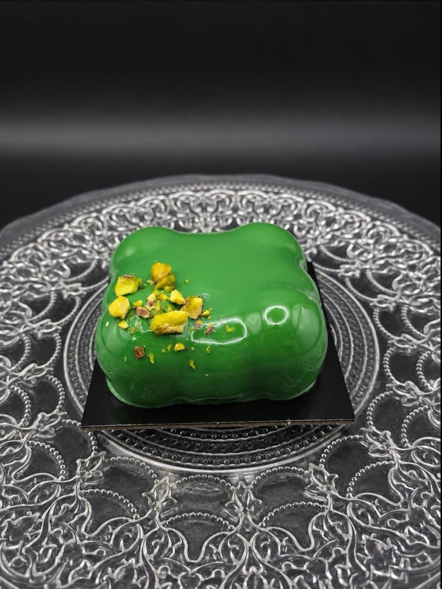 POSTRE MOUSSE PISTACHO