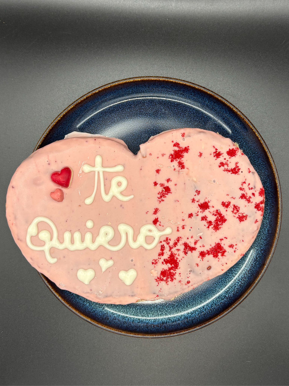 PALMERA "TE QUIERO" FRAMBUESA