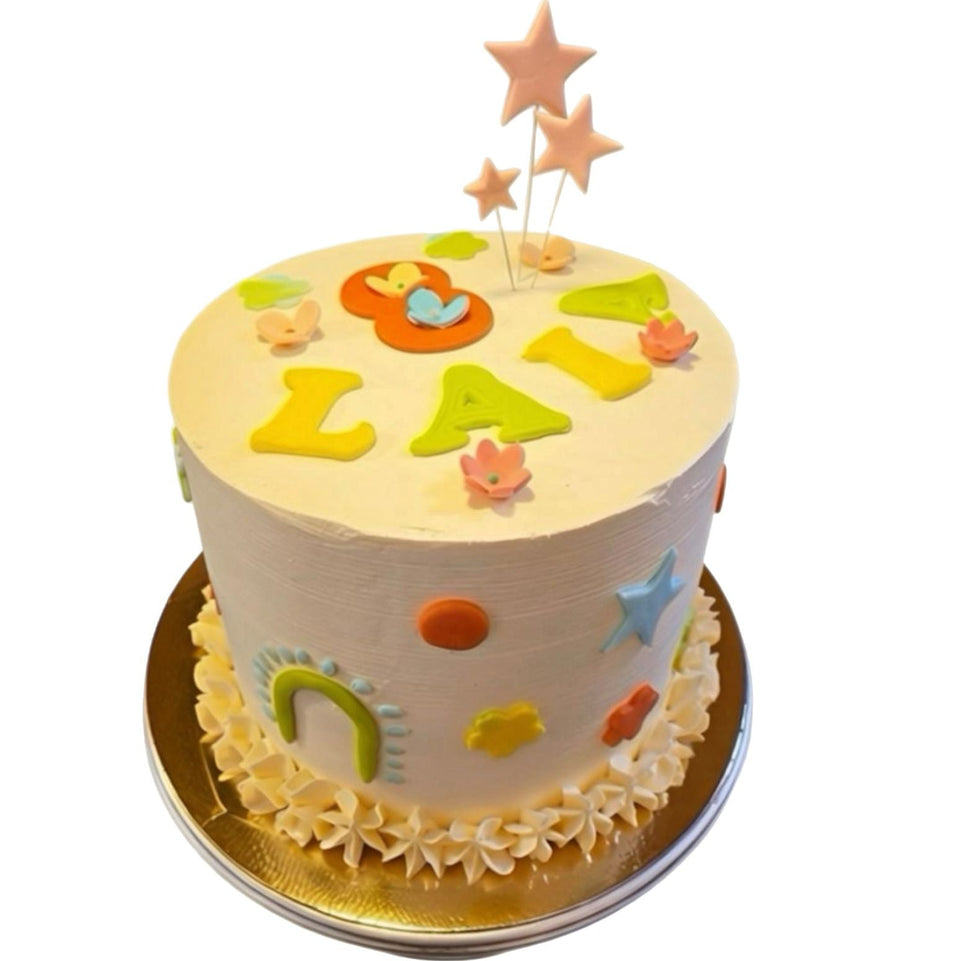 TARTA INFANTIL TEMATICA: ARCOÍRIS