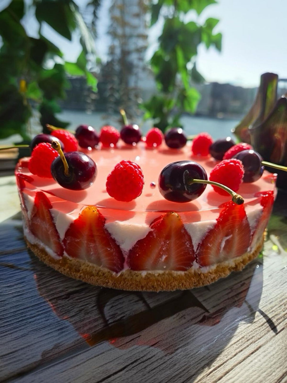 TARTA JELLY CHEESECAKE