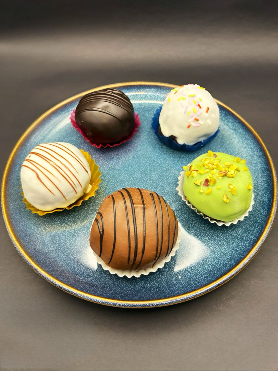 CAKE POP DE KINDER CON CHOCO CON LECHE