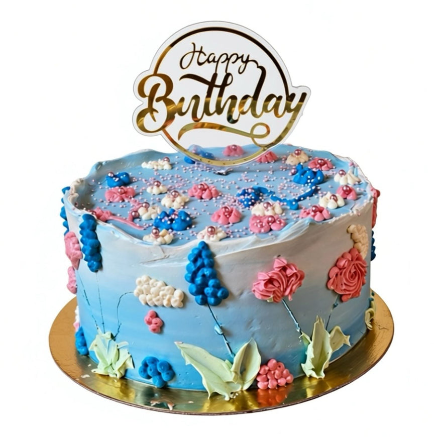 TARTA FLORES DE PRIMAVERA